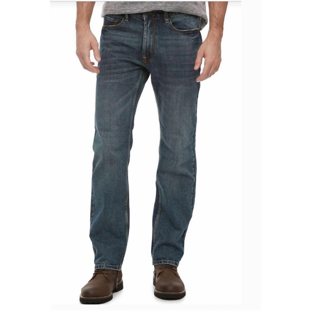 NEW FLAGS & ANTHEM erie nashville straight jean in dark wash